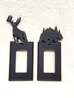 Novelty Outdoor Wildlife switch cover.  2pk